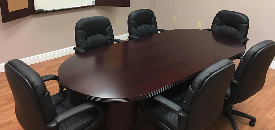 Conference room at Colo Solutions.